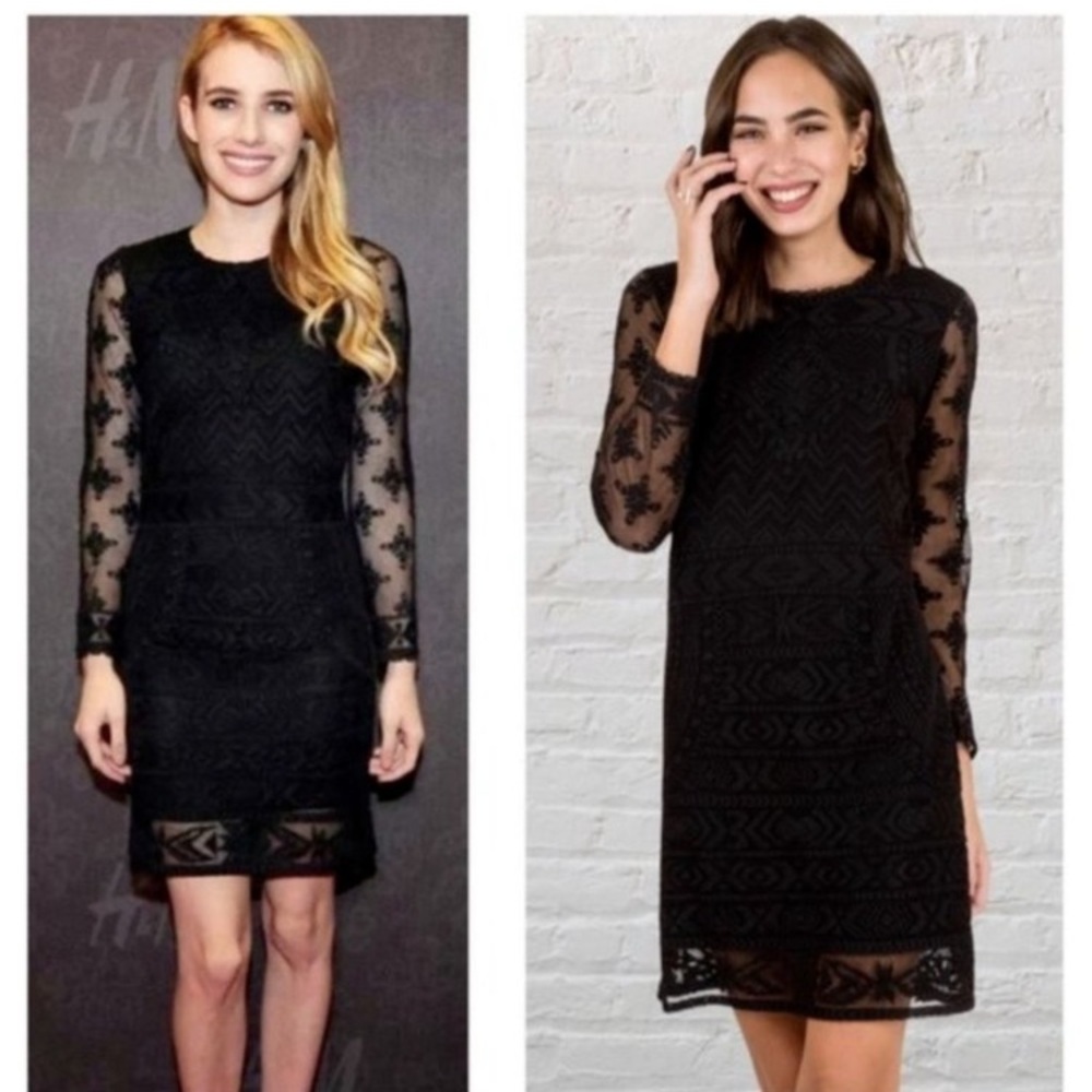 Isabel Marant Pour H&M Black Lace Dress Women’s size 2 in Black